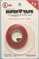Click Here To View Double Sided Super Tape -  Half Inch X 5.4m