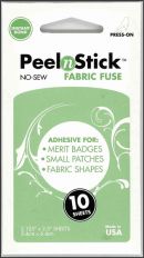 Click Here To View Peel N Stick Fabric Fuse - Instant Bond X 10 Sheets