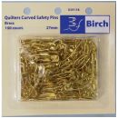 Click Here To View Pins Curved Safety 27mm 100on