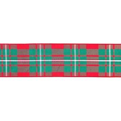 **-Ribbon Tartan-** 40mmx25mt 004 Macgregor ##-Berisfords 001194-004MACGREGOR-##