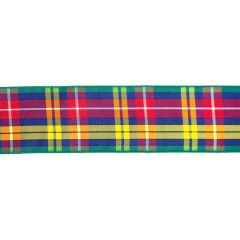 **-Ribbon Tartan-** 40mmx25mt 005 Buchanan ##-Berisfords 001194-005BUCHANAN-##