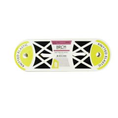 **-Elastic Knitted 25mmx30mt-** Black ##-Birch Creative 009068-##