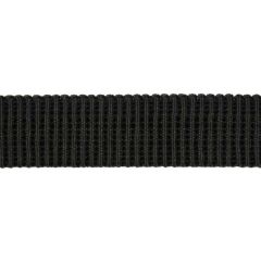 **-Elastic Ribbed Bat 25mmx15mt-** Black ##-Birch Creative 009117-##