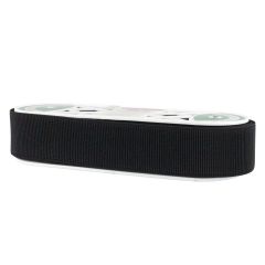 **-Elastic Ribbed Bat 50mmx10mt-** Black ##-Birch Creative 009124-##