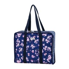 **-Gutermann X Birch Blooms Storage Carry Case - Navy-** ##-Gutermann 010717-FLORET-NAVY-B-##