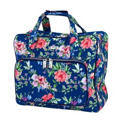 **-Gutermann X Birch Blooms Sewing Machine Bag - Navy-** ##-Gutermann 010718-BLOSSOM-BREEZE-NAVY-B-##