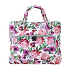 **-Cosy Mood Sewing Machine Bag 48x15x33cm - Floral Garden Green-** ##-Gutermann 010724-FLORAL-GARDEN-GREEN-##