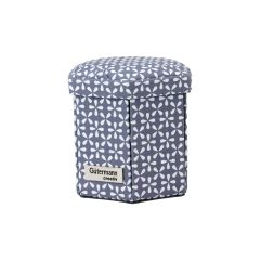 **-Cosy Mood Victorian Sewing Kit 12.7x12.7cmx11.43cm - Petal Stamp Blue-** ##-Gutermann 010727-PETAL-STAMP-BLUE-##