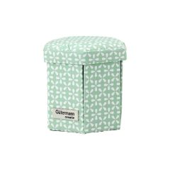 **-Cosy Mood Victorian Sewing Kit 12.7x12.7cmx11.43cm - Petal Stamp Green-** ##-Gutermann 010727-PETAL-STAMP-GREEN-##