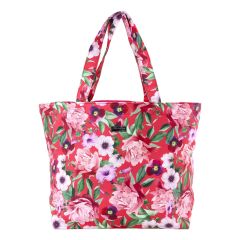 **-Cosy Mood Drawstring Craft Bag 18x32x34cm - Floral Garden Pink-** ##-Gutermann 010729-FLORAL-GARDEN-PINK-##