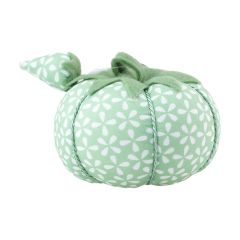 **-Cosy Mood Tomato Pin Cushion 10.48dia X 6.35cm - Petal Stamp Green-** ##-Gutermann 010730-PETAL-STAMP-GREEN-##