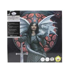 **-Craft Buddy Crystal Art Kit Valour 70x70cm-** ##-Craft Buddy 020955-VALOUR-##
