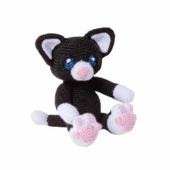 **-The Knitty Critters Collection Crochet Kit-** Charlie The Kitten ##-Knitty Critters 036088-KC709-##