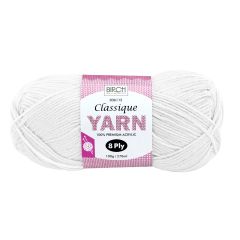 **-Birch Classique Yarn 100% Acr 100g Ball 8ply 10pk-** ##-Birch Creative 036112-##