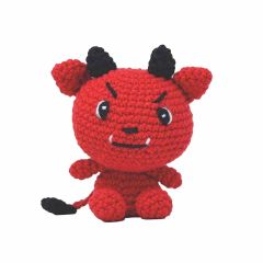 **-Knitty Critter Crochet Kit-** Demon Dave ##-Knitty Critters 036147-KC929-##