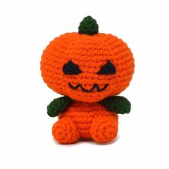 **-Knitty Critter Crochet Kit-** Pumkin Paul ##-Knitty Critters 036147-KC930-##
