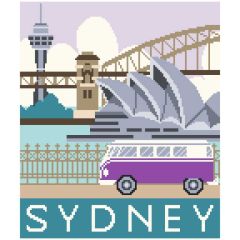 **-My Cross Stitchcityscapes-** Sydney 8.5x10in 14 Count ##-My Cross Stitch 057130-SYDNEY-##