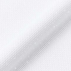 **-Dmc Precut Aida Iridescent- 5.5pts/Cm - 14ct - White-** ##-DMC 119135-BLANC-##