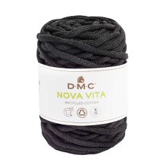 **-Dmc Nova Vita Recycled Cotton 250g Ball/Pk4 Black 384-** ##-Dmc 119140-##