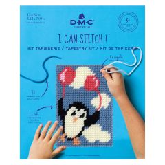 **-Dmc Xl Tapestry Kit-** Flying Penguin 13x18cm ##-Dmc 119151-C06N93K-##
