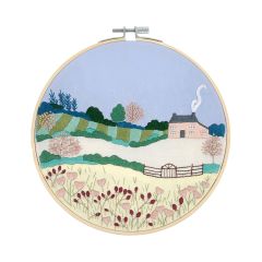 **-Dmc Designer Embroidery Kit-** Georgie Spring Landscape 17.6x13.8cm ##-Dmc 119222-TB192-##