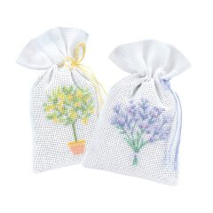**-Dmc Designer Cross Stitch Kit-** Nathalie Fragrance Bags 2bags - 13x8.5cm ##-Dmc 119227-BK1981-##
