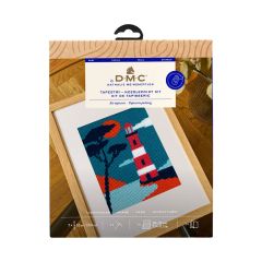 **-Dmc Designer Tapestry Kit-** Nathalie Lighthouse 12x15cm ##-Dmc 119228-C127K-##