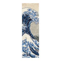**-Dmc British Museum Cross Stitch Kit-** The Great Wave Katsushika Hokusai 5.5x 17.5 Cm ##-Dmc 119231-BL1146-##