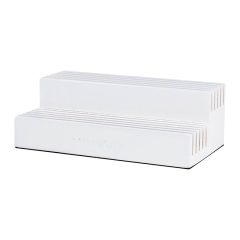 **-Milward Ruler Rack, 10 Slots Pine Wood White-** ##-Milward 2159006-##