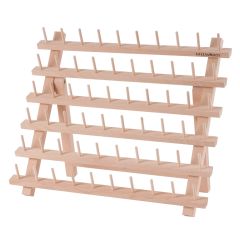 **-Milward Spool Rack 60 Pegs Pine Wood 13 X 39.8 X 29cm-** ##-Milwards 2511419-##