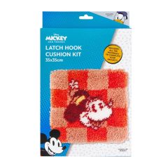 **-Disney Latch Hook Cushion Kit 35x35cm-** Minnie ##-Disney 483005-03-##