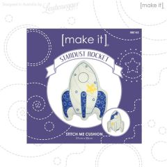 **-Makeit Embroidery Stitch Me Rocket Ship 27x32cm-** ##-Make It 585143-##