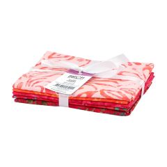 **-Birch Fabrics Batik Fat Quarters 50cm X 55cm Red-** ##-Birch Creative 640243-##