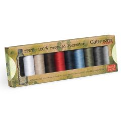 **-Gutermann Sew-** All 100mt Thread Set Rpet 10 Reels ##-Gutermann 731138-##