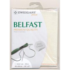 **-Zweigart Precut 32ct Belfast Linen 34x48cm-** ##-Zweigart 773609-##