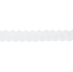 **-Lace Cambric 40mm X 27mt - White-** ##-Birch Creative BC0007-WHITE-##
