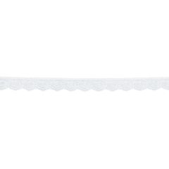**-Lace Nylon 24mm X 30mt Bn0008 - White-** ##-Birch Creative BN0008-WHITE-##