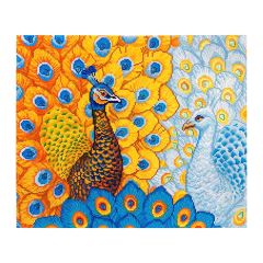 **-Diamond Dotz Romantic Peacocks 57 X 49cm-** ##-Diamond Dotz DD12-014-##
