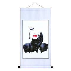**-Diamond Dotz Scroll - Lady In Black-** ##-Diamond Dotz DD17-006-##