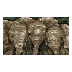 **-Diamond Dotz Crystal Art Kit-** Trunk Call, 26.5 x 46.5cm ##-Diamond Dotz DD7-059-##