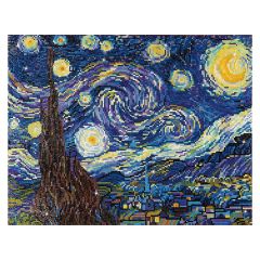 **-Diamond Dotz Crystal Art Kit-** Starry Night (Van Gogh), 50.8 x 40.6cm (2 x 16in) ##-Diamond Dotz DD9-001-##