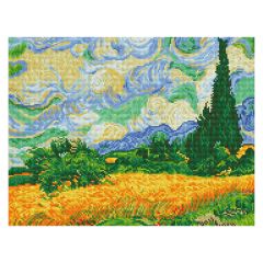 **- Diamond Dotz Crystal Art Kit-** Wheat Fields (Van Gogh) 50.8 x 39cm ##- Diamond Dotz DD9-024 -##