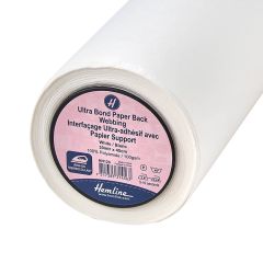 **-Hemline Ultra Bond Paper Back Webbing, Iron On-** ##-Hemline HN129-##