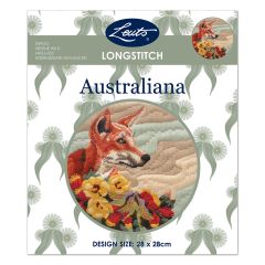 **-Helene Wild Longstitch Kit-** Dingo 28cm Rnd ##-Leuts HWLS-005-##