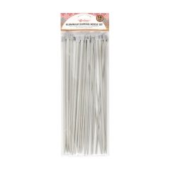 **-Sew Easy Assorted Aluminium Knitting Needles 30cm-** ##-Sew Easy KCN058-##