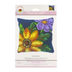 **-Lady Bird Designs Sudan Tapestry Cushion Kit-** Evening Bloom 40cmx40cm ##-Ladybird Designs LH9-017-##