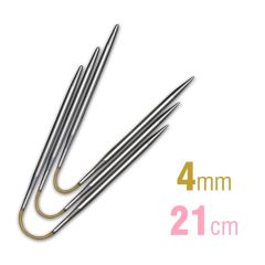**-Addi Crazy Trios 21cm x 4.00mm Flexible Double Ended 3pc Set-** ##-Addi MA160-21400-##