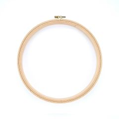 **-Nurge Embroidery Hoop-** Wooden Screwed 24mm Beechwood 11/280mm ##-Nurge MN120-7-##