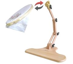 **-Nurge Embroidery Hoop-** Stand Adjustable Seating 3 Hinge Joints ##-Nurge MN190-4-##
