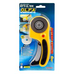 **-Olfa 60mm Rotary Cutter Ergonomic Rty-** 3/Dx ##-Olfa OL4137-##